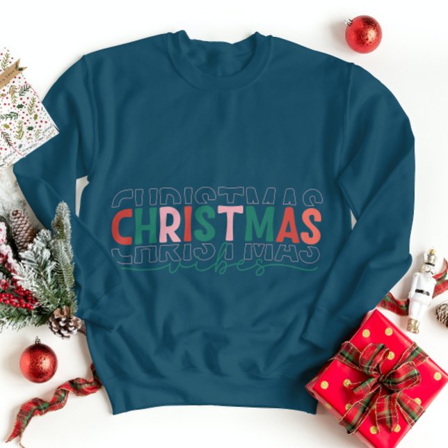 Sudadera Navidades Vibes Sweatshirt Temporada de feriado de (Subido por el creador)