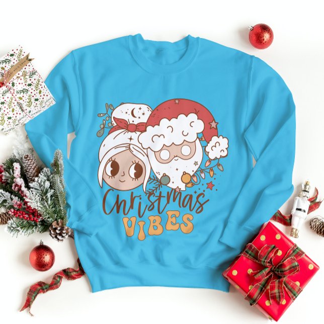 Sudadera Navidades Vibes Sweatshirt Temporada de feriado de (Subido por el creador)