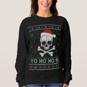 Sudadera Navidades Yo ho ho ho UGLY Pirate Funny Pajamas Fa