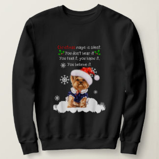 Sudadera Navidades Yorkshire Terrier Funny Yorkie Puppy