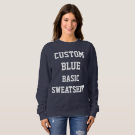 Sudadera NAVY SWEATSHIRT FEMENINA personalizado