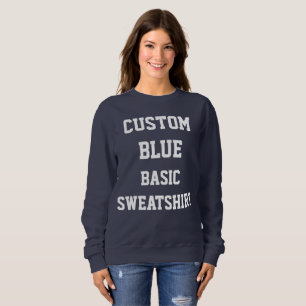 Sudadera NAVY SWEATSHIRT FEMENINA personalizado