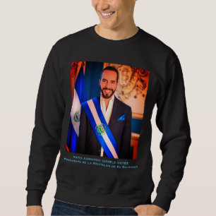 Sudadera Nayib Bukele, presidente de El Salvador