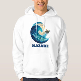 Sudadera Nazaré Big Wave Portugal Hoodie – Surf Coastline A