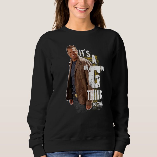 Sudadera Ncis Los Angeles G Thing (Anverso)