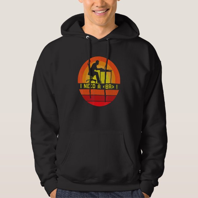 Sudadera Necesidad de programación de ruptura de sintaxis d (Anverso)