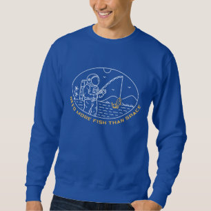 Sudadera Necesita más peces que el espacio 1