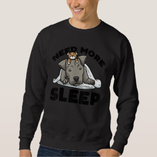 Sudadera Necesita Más Sueño Staffordshire Bull Terrier Perr