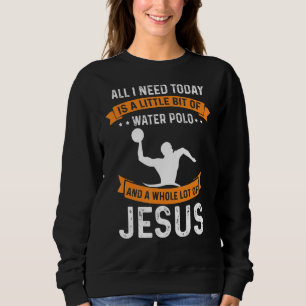 Sudadera Necesita Triatlón Y Jesús Dios Cristiano Amar A Sw
