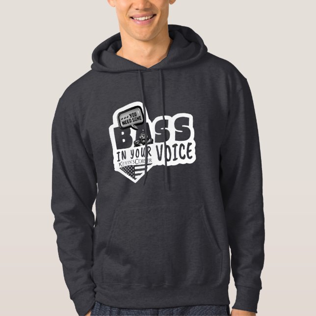 Sudadera Necesitas algo de base en tu VOZ (Anverso)