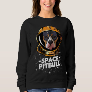 Sudadera Necesito algo de espacio divertido Pitbull Love R