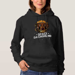 Sudadera Necesito espacio Dachshund Astronauta Perro
