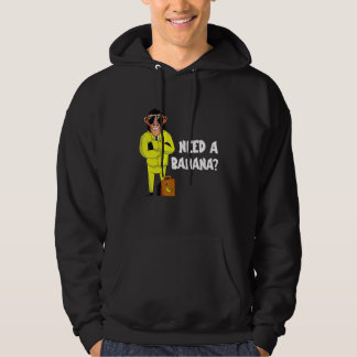 Sudadera Need A Banana Monkey Suitcase Vegan Food Banana Fr