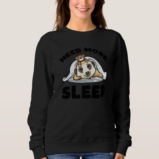 Sudadera Need More Sleep Napping Meerkat With Stuffed Anima (Anverso)