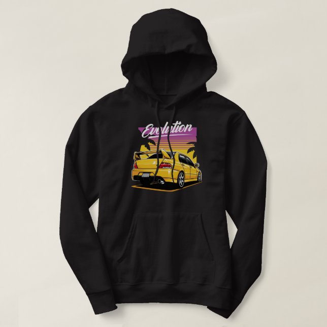 Sudadera Needed Gifts Mitsubishi Evolution 8 (Diseño del anverso)