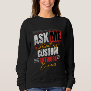 Sudadera Negocio de Arte Personalizado