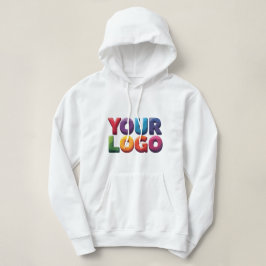 Sudadera Negocio simple de logotipo y texto personalizados