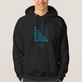 Sudadera negra con Kamala Harris "El futuro"