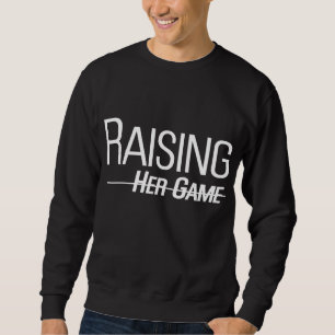 Sudadera negra para hombre Raising Her Game