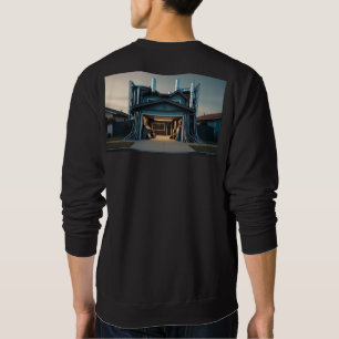 Sudadera negra para hombres Garage Tech Upgrade pa