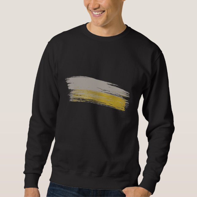 Sudadera negra y dorada (Anverso)