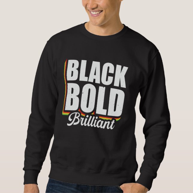 Sudadera Negrita brillante (Anverso)