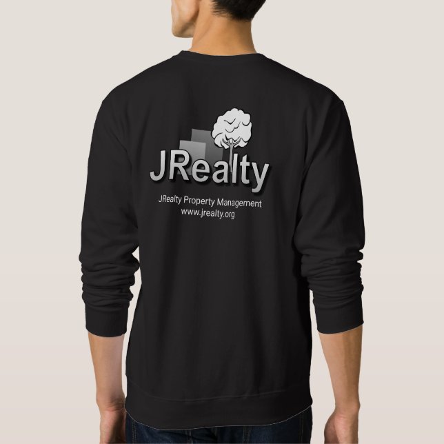 Sudadera Negro (Reverso)