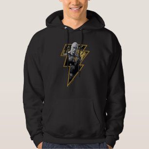 Sudadera Negro Adam Gray y Gold Lightning Graphic