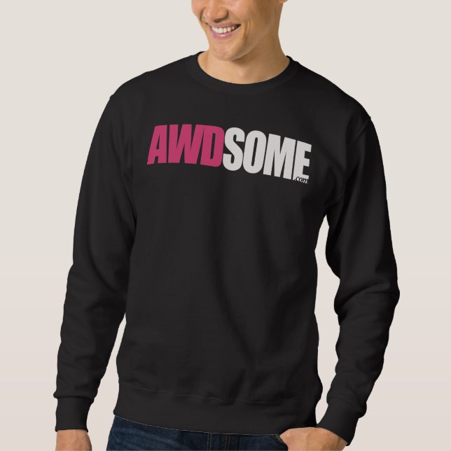 Sudadera negro awdsome (Anverso)