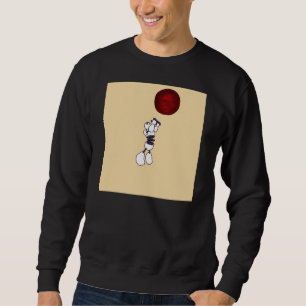 Sudadera Negro de la camiseta del robot de Constructus