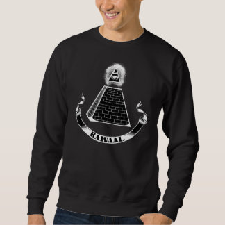 Sudadera Negro del cuello barco de Kawaal Illuminati