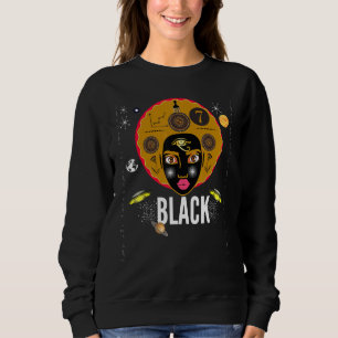 Sudadera Negro - Kemetic Egyptian Ankh Black Chica Magic Me