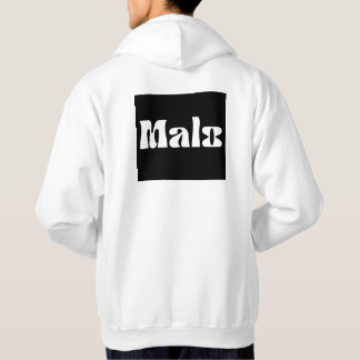 Sudadera negro malo hoodie