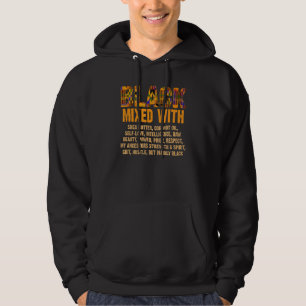 Sudadera Negro mezclado con mantequilla de karité Melanin a