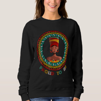 Sudadera Negro negro cada mes historia negra Bhm Afric