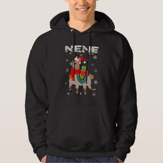 Sudadera Nene  Christmas Llama Lights Matching Family