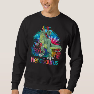 Sudadera Nenesaurus Rex Dinosaur Tie Dye Saurus Madre Fam