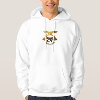 Sudadera NeoAnkh 3D Ojo de Horus y Disco Solar Alado