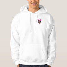 Neon Anatómico Heart Hoodie | Botánico artístico