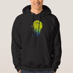 Sudadera Neon Basketball Glitch