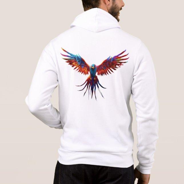 Sudadera Neon Eagle (Reverso)