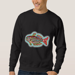 Sudadera Neon Fish Para Él