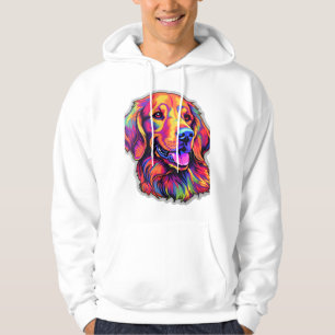 Sudadera Neon Golden Retriever