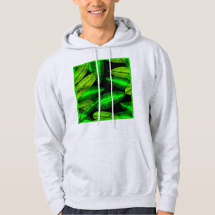 Sudadera Neon Green Leaves Art. Comprar ahora