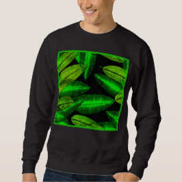 Sudadera Neon Green Leaves Art. Comprar ahora