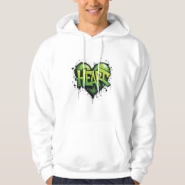 Sudadera Neon Heartbeat