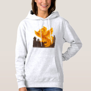 Sudadera Neon Phoenix Rooftop Graffiti Art