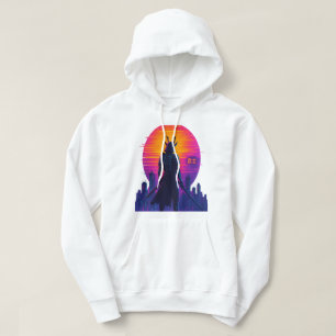 Sudadera Neon Samurai - Arte guerrero Cyberpunk