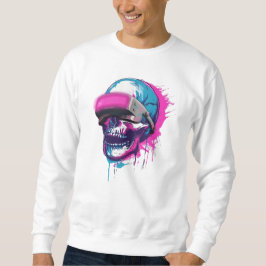 Sudadera Neon Skull Vision