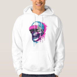 Sudadera Neon Skull Vision